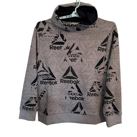 Reebok Other - Reebok Classic Graphic Logo Hoodie Sweatshirt Men's SZ XL Sleet Grey NWT